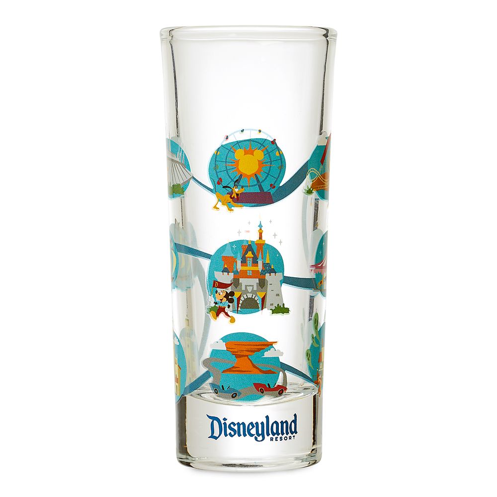 Mickey Mouse and Friends Mini Glass – Disneyland