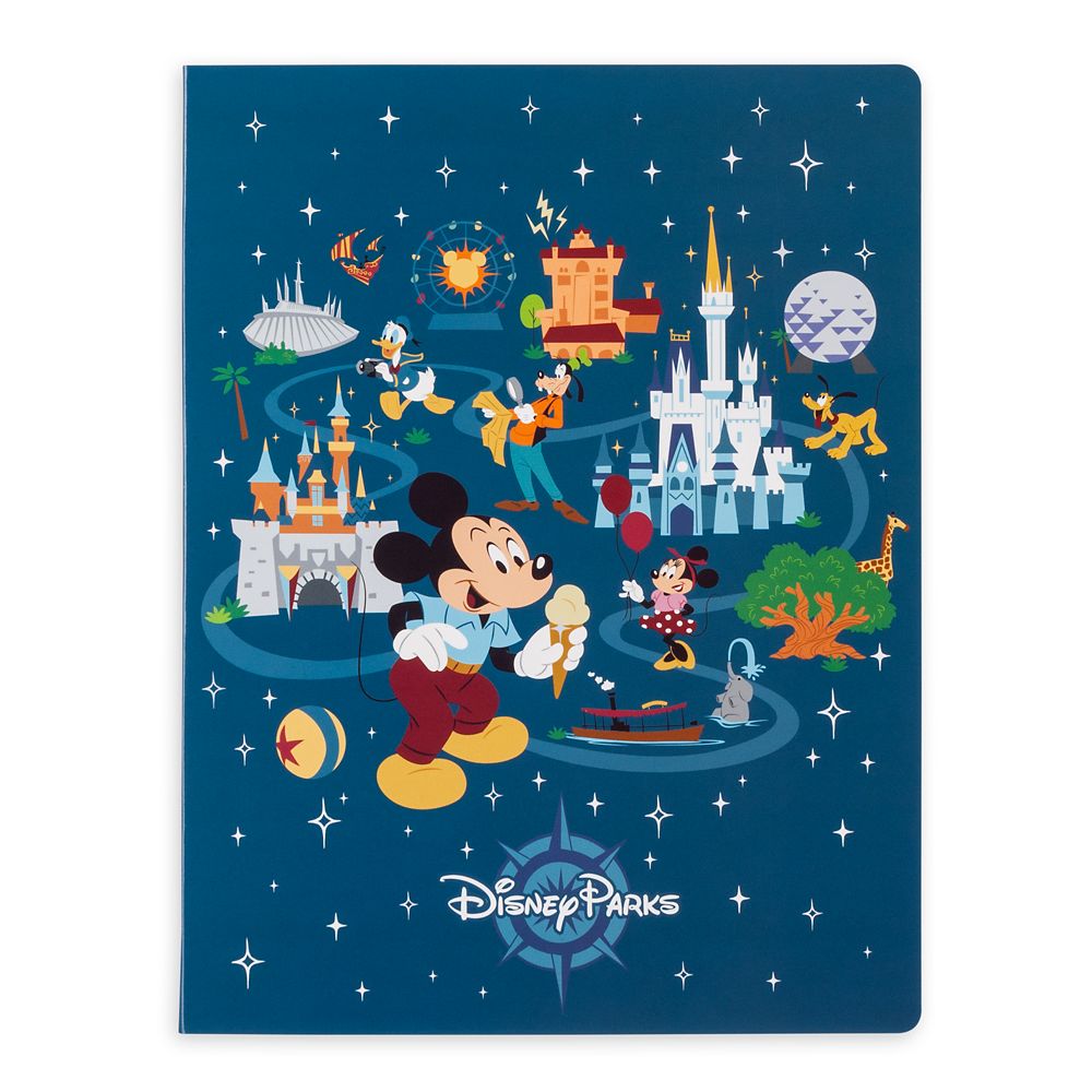 Mickey Mouse and Friends Disney Parks Notepad Set