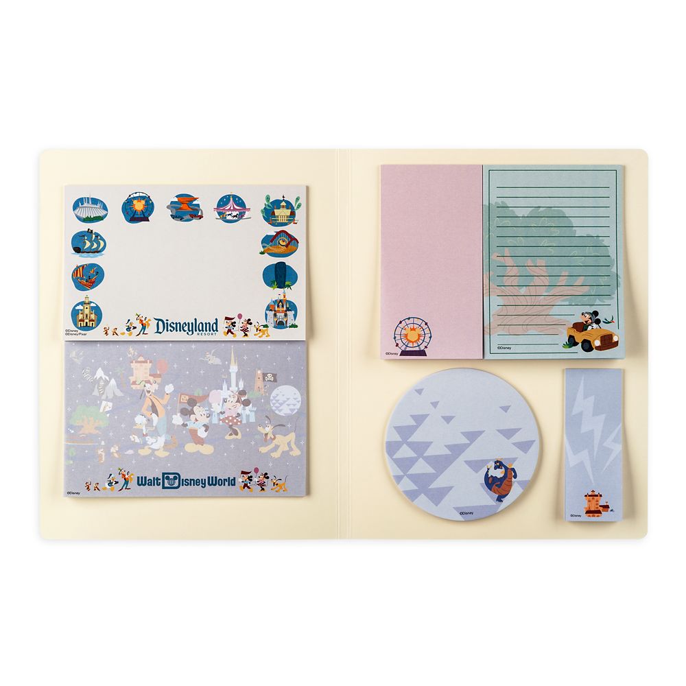 Mickey Mouse and Friends Disney Parks Notepad Set