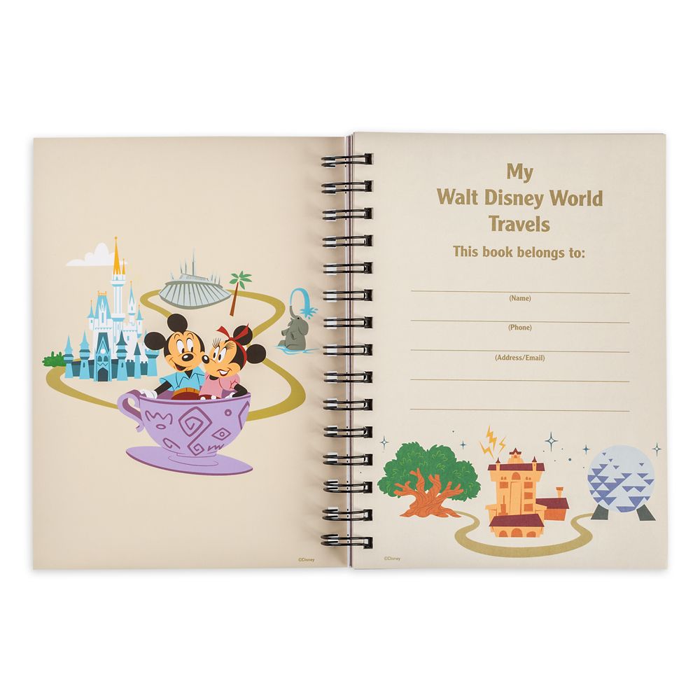 Mickey Mouse and Friends Travel Journal – Walt Disney World