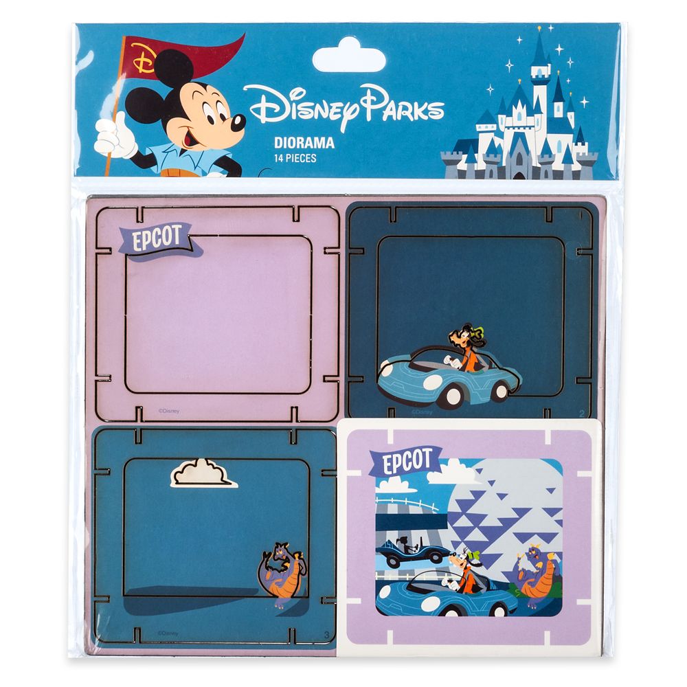 Mickey Mouse and Friends Diorama Kit – Epcot