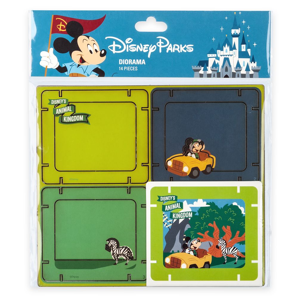 Mickey Mouse and Friends Diorama Kit – Disney's Animal Kingdom