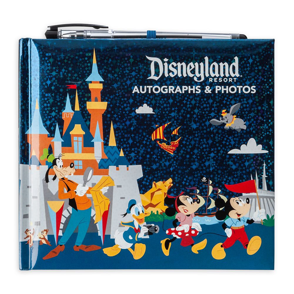 Mickey Mouse and Friends Autograph & Photo Album with Pen – Disneyland