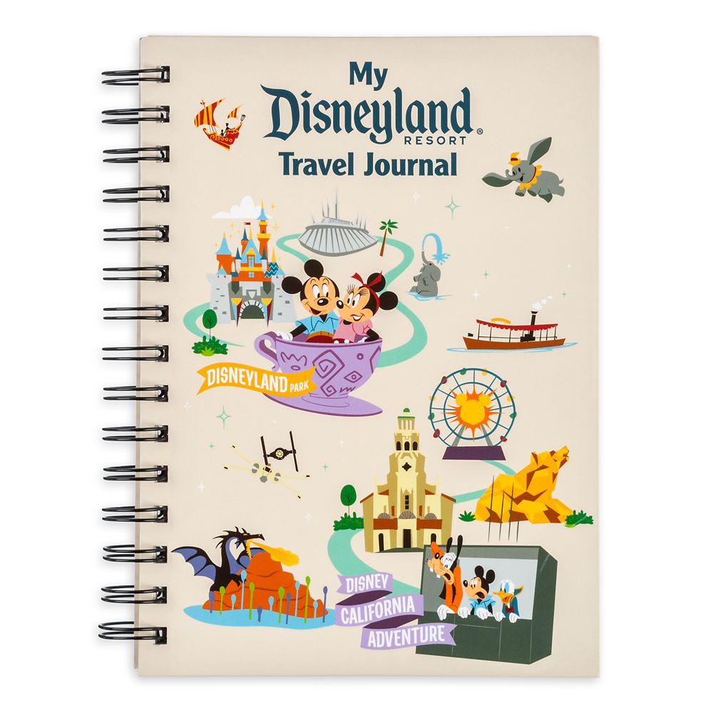 Mickey Mouse and Friends Travel Journal – Disneyland