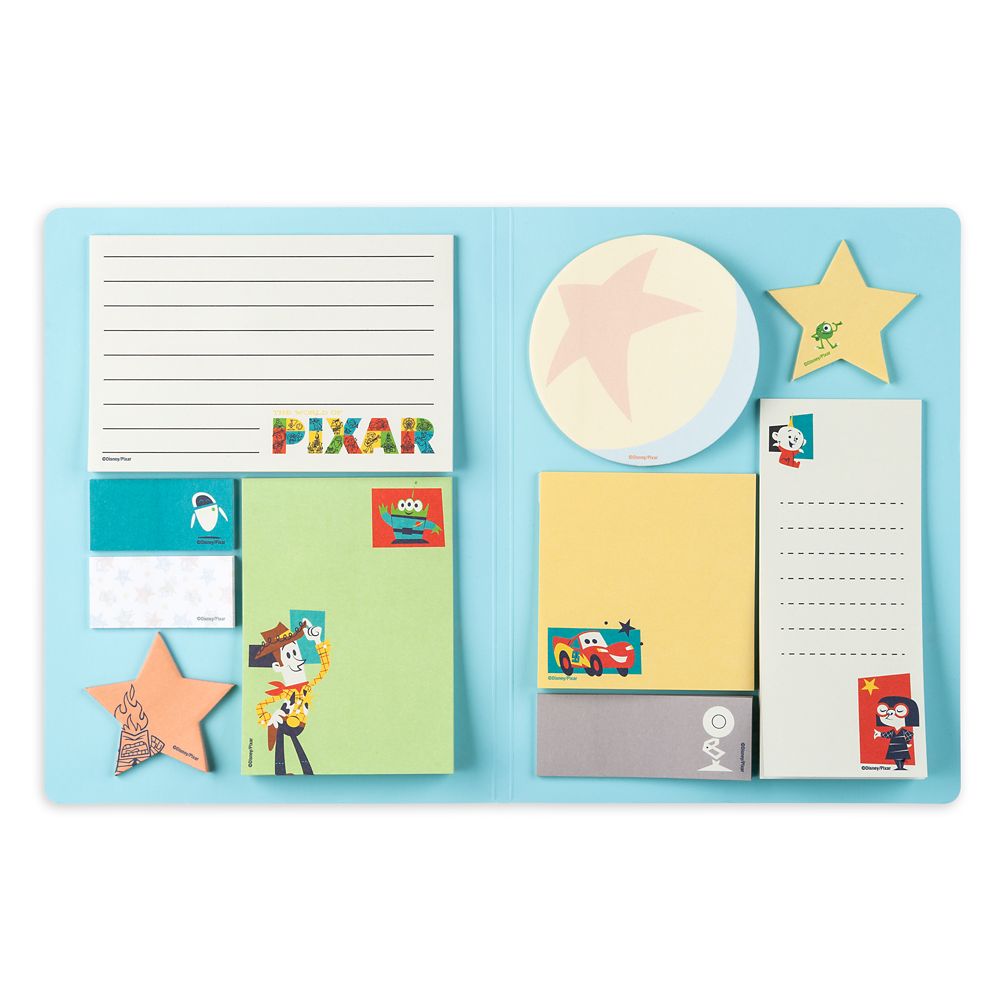 The World of Pixar Notepad Set