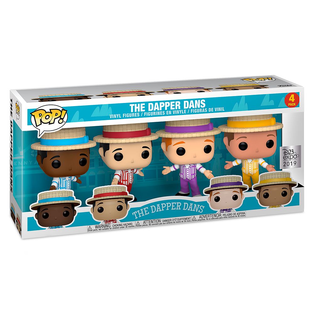 The Dapper Dans Pop! Vinyl Figure Set by Funko – Main Street U.S.A. – Limited Release