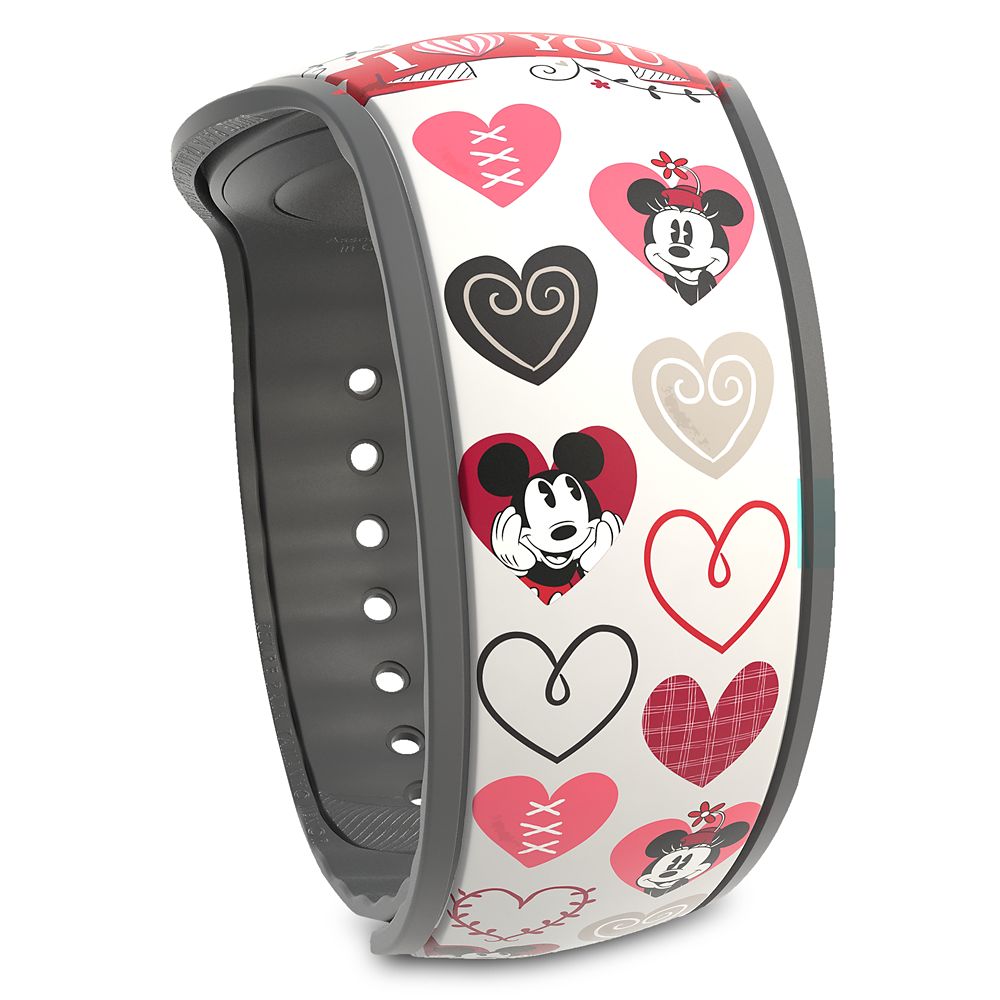 Mickey and Minnie Mouse Valentine's Day MagicBand 2 – Limited Edition