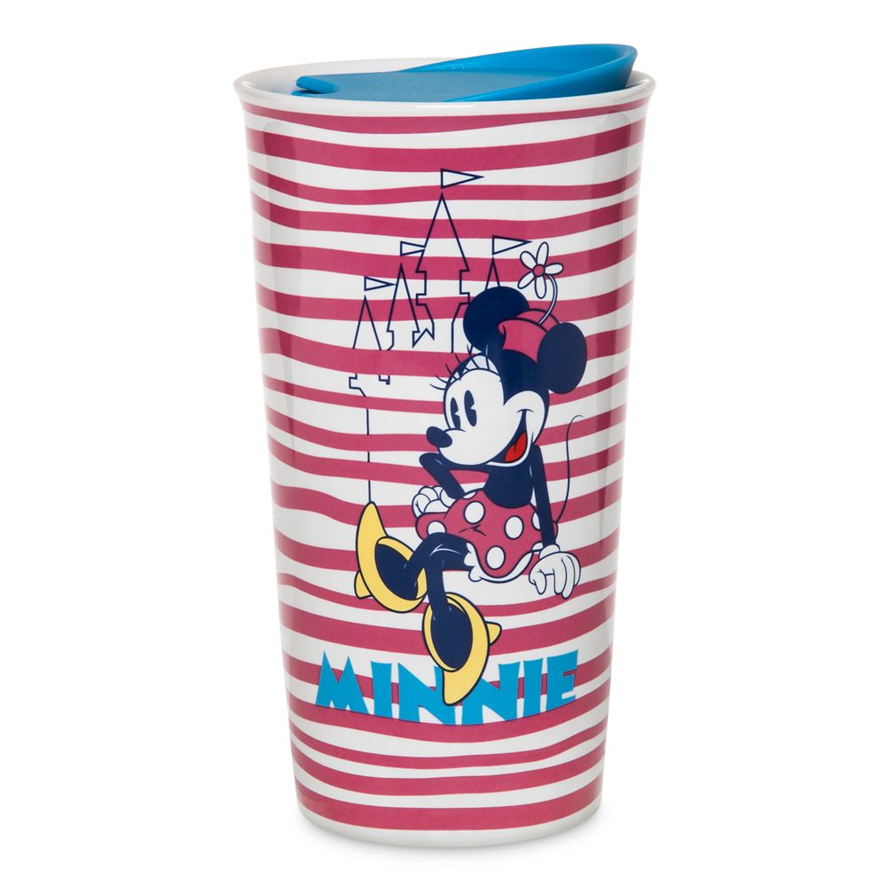 Minnie Mouse Ceramic Travel Tumbler