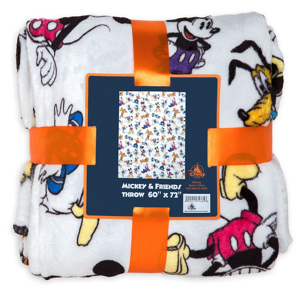 Mickey Mouse and Friends Fleece Throw Blanket