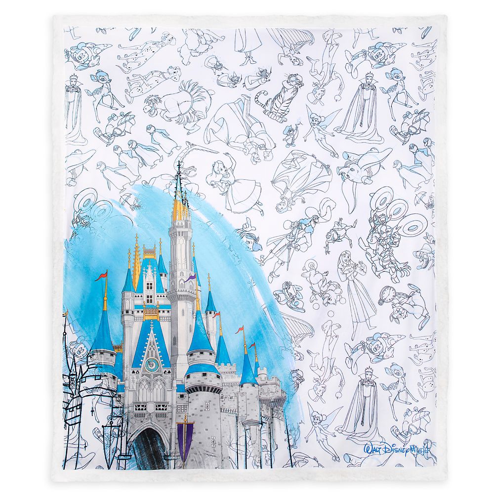 Disney Ink & Paint Throw – Walt Disney World