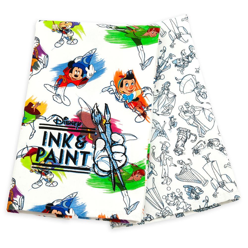 Disney Ink & Paint Kitchen Towel Set