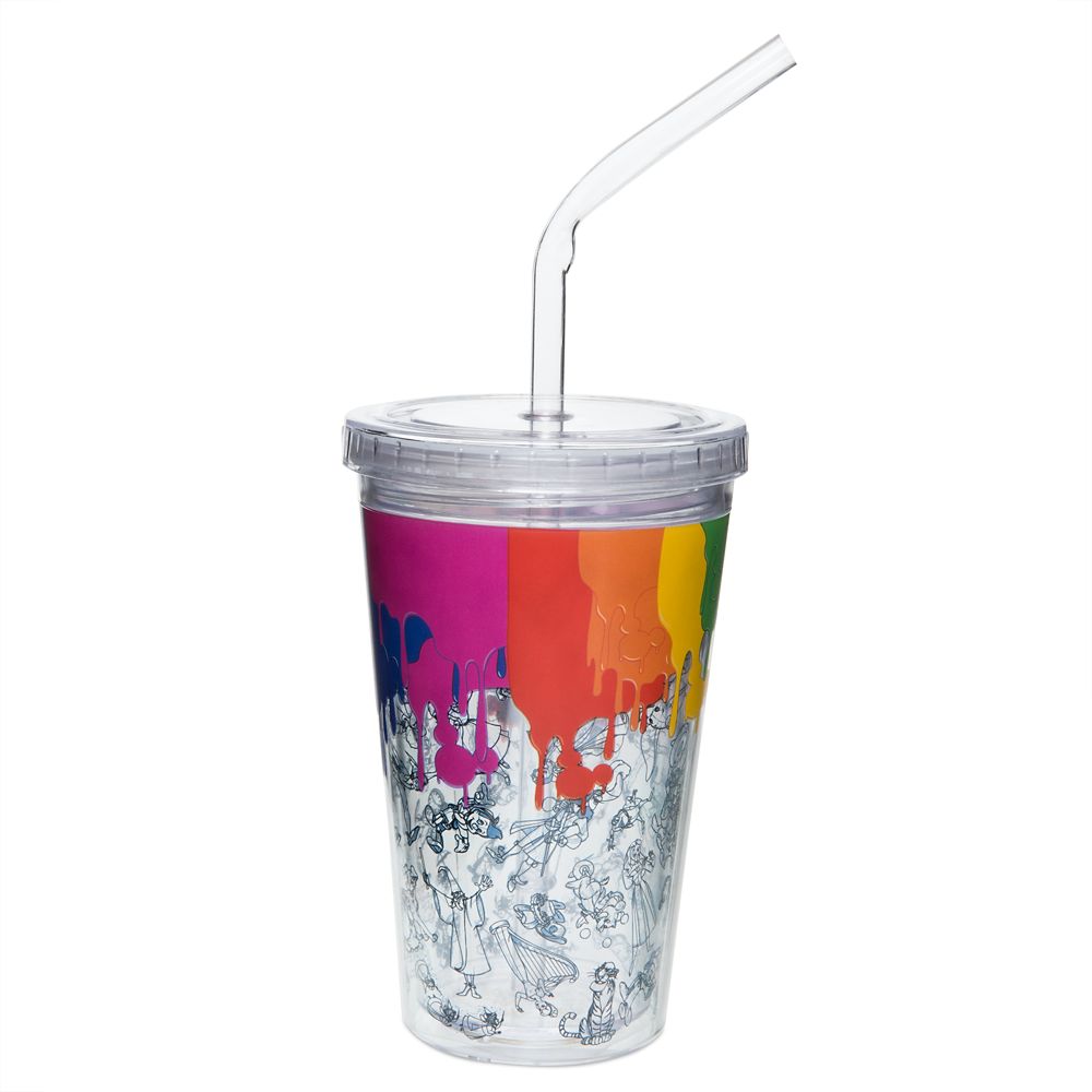 Disney Ink & Paint Tumbler with Straw – Small