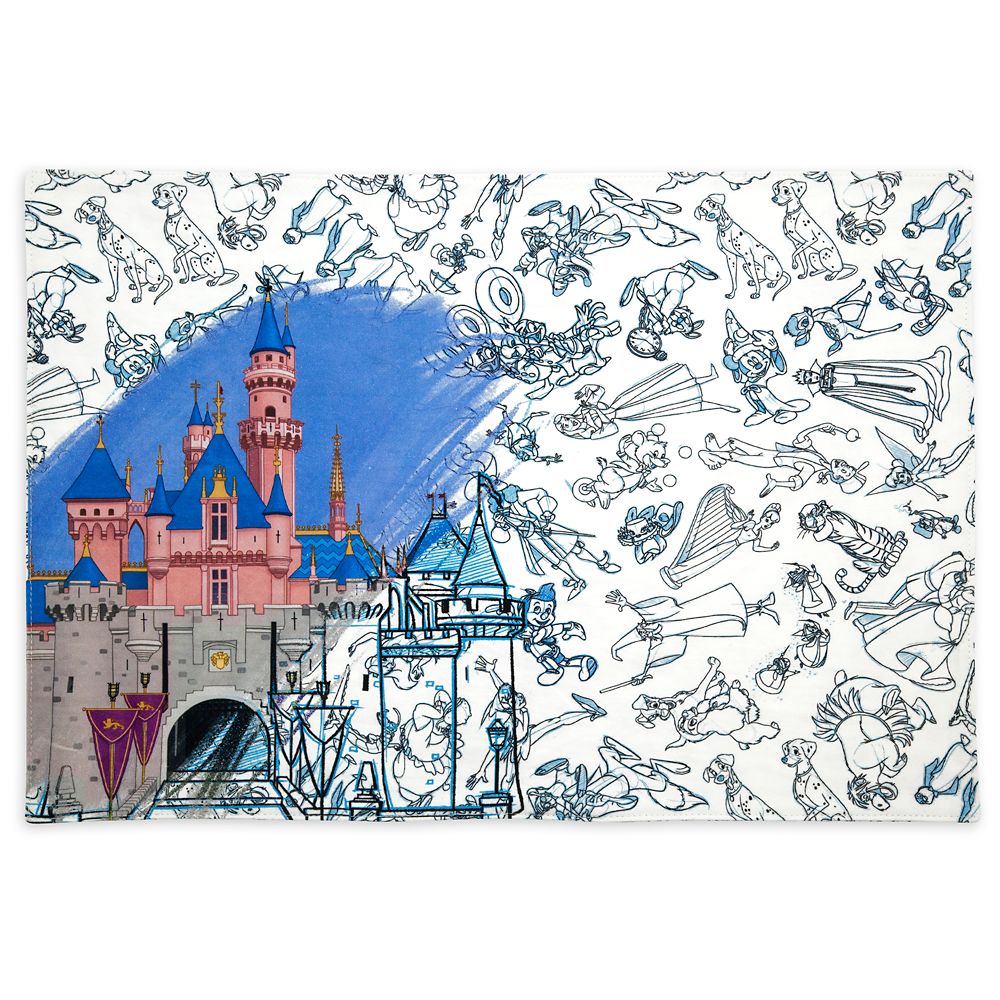 Disney Ink & Paint Reversible Placemat – Disneyland