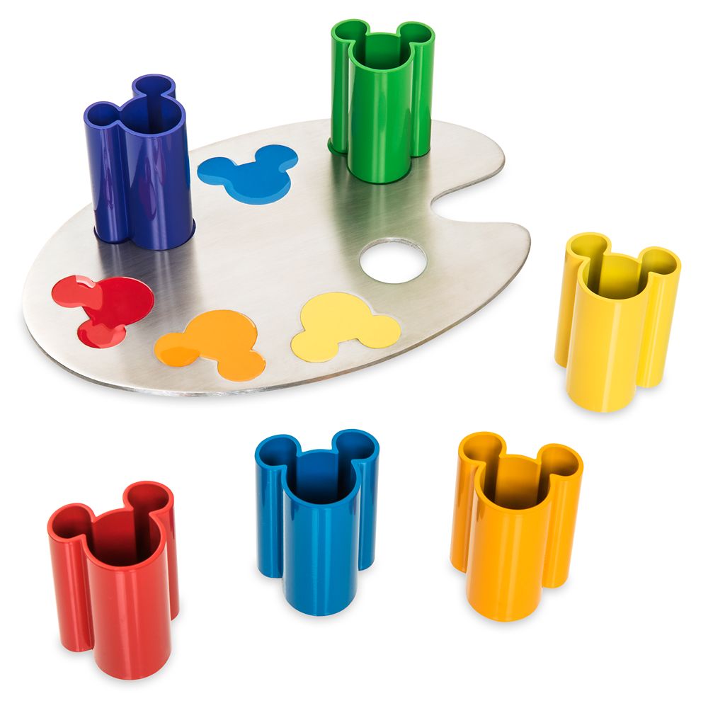 Disney Ink & Paint Magnetic Toothpick Holder Set