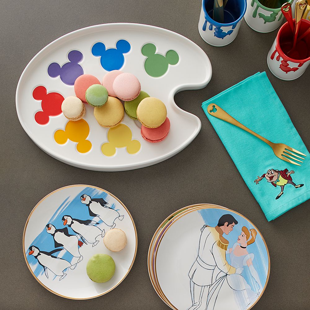 Disney Ink & Paint Ceramic Serving Platter