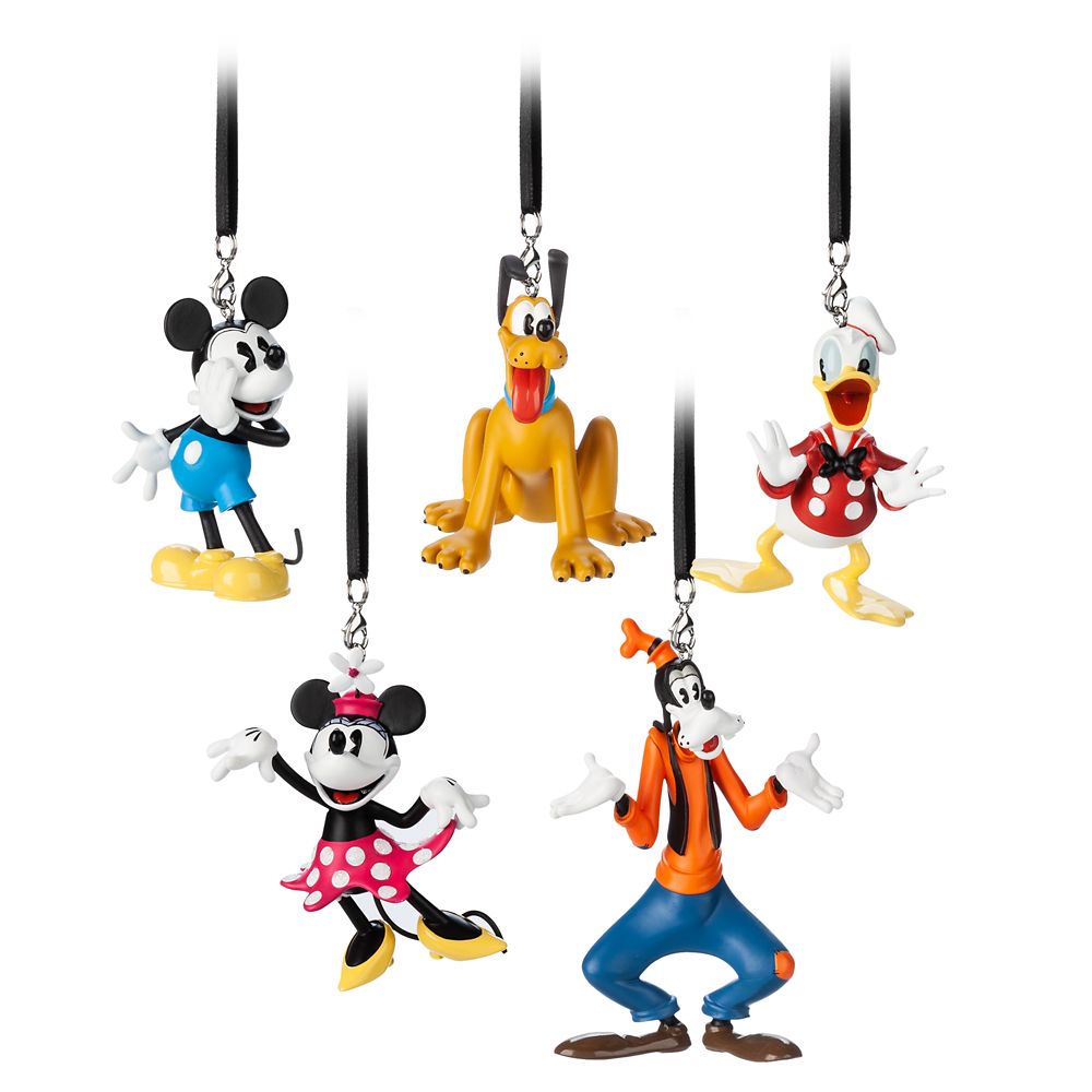 Mickey Mouse and Friends Figural Ornament Set