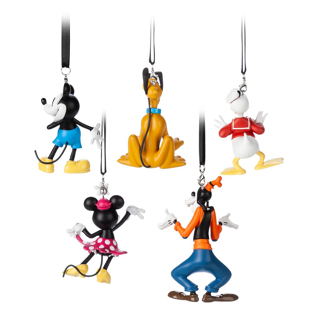 Mickey Mouse and Friends Figural Ornament Set