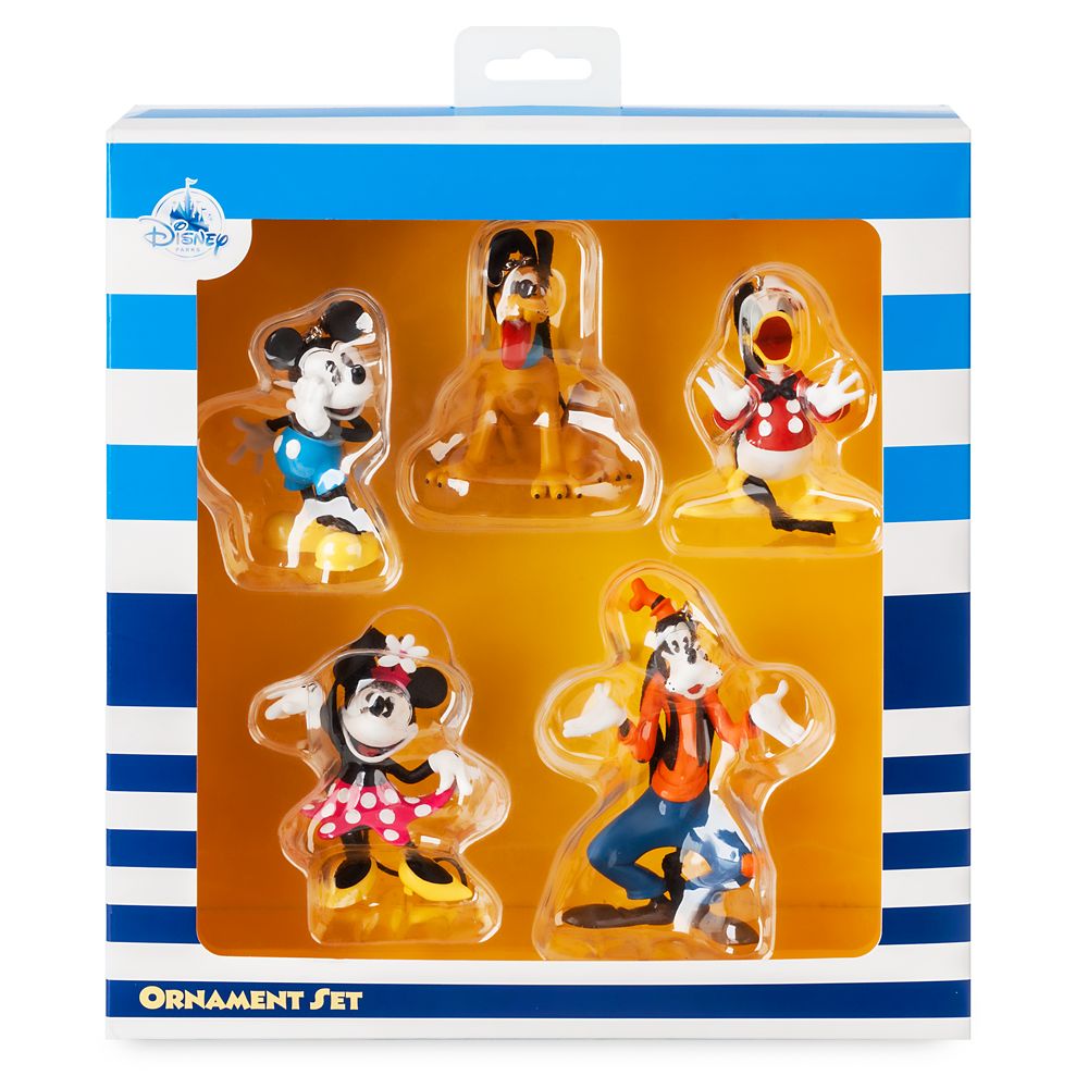 Mickey Mouse and Friends Figural Ornament Set