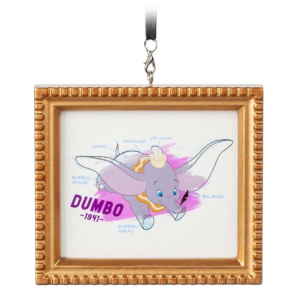 Dumbo Framed Canvas Ornament