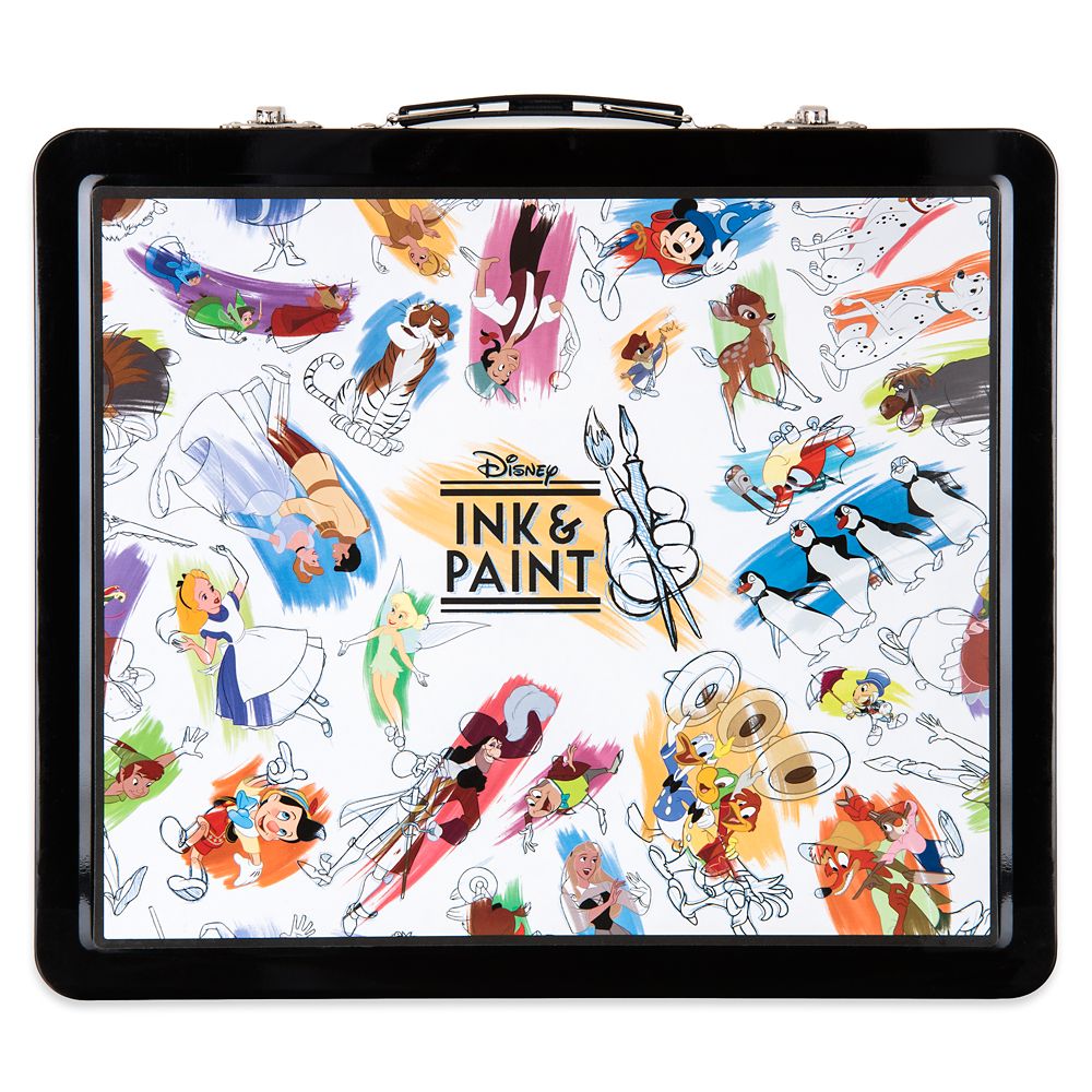 Disney Ink & Paint Tin Case Art Kit