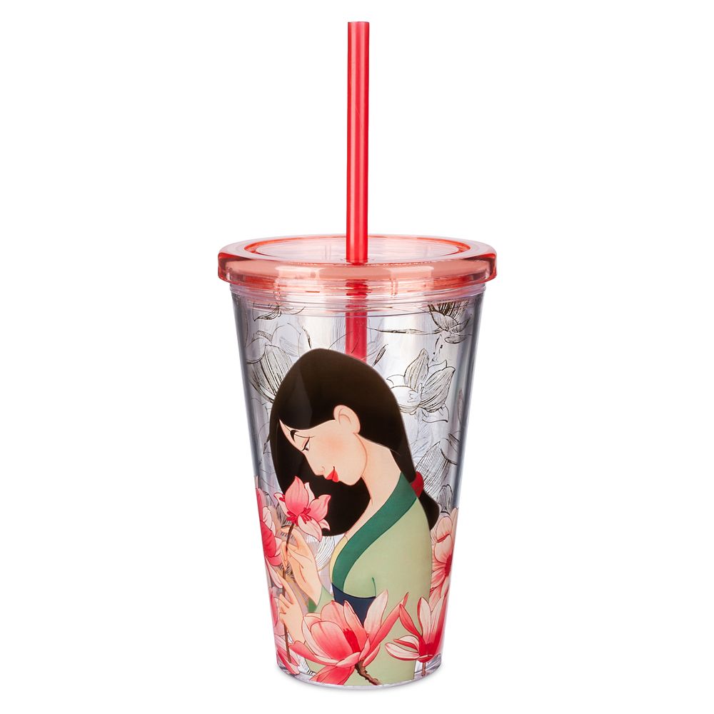 Mulan Tumbler with Straw – Medium