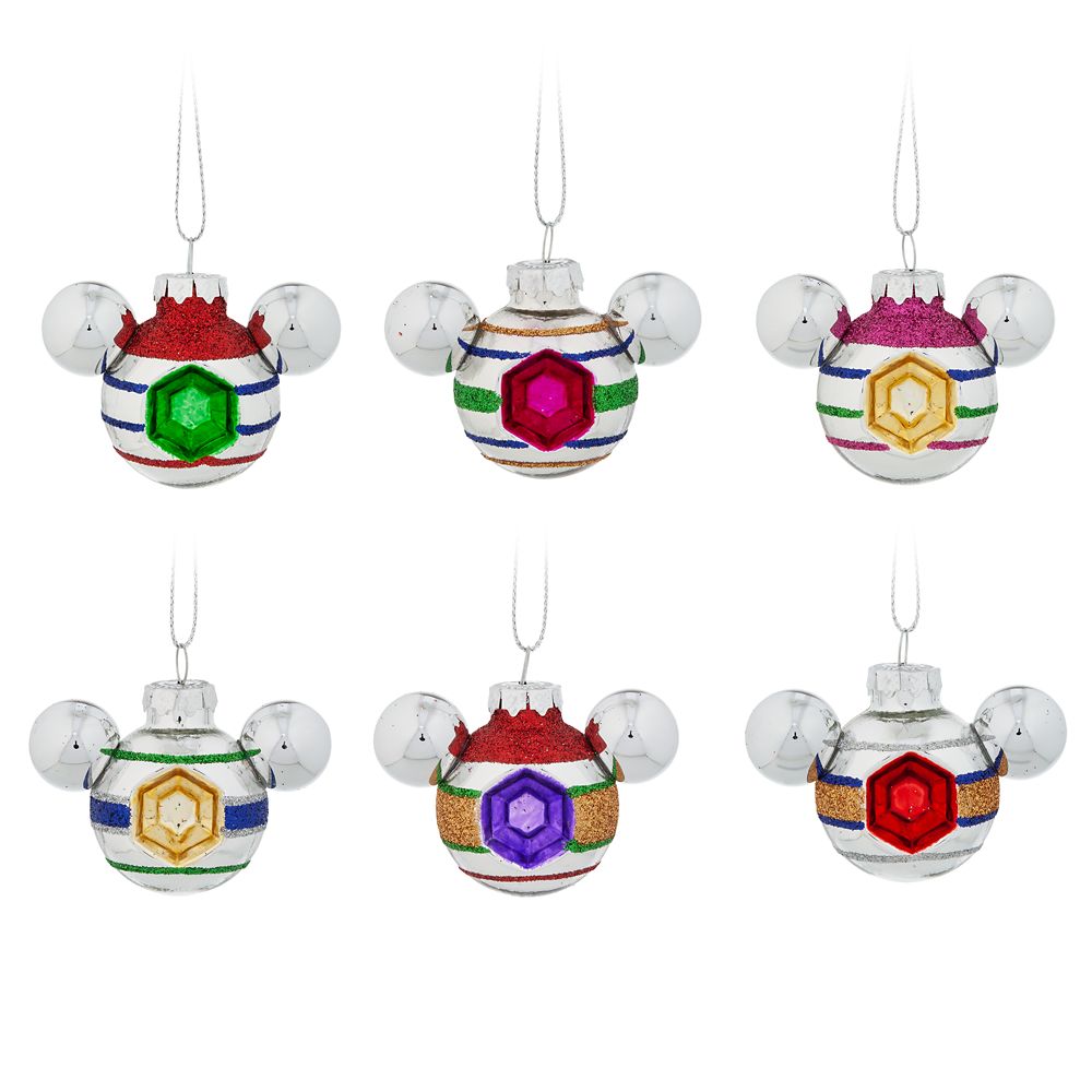 Mickey Mouse Icon Mini Ornament Set