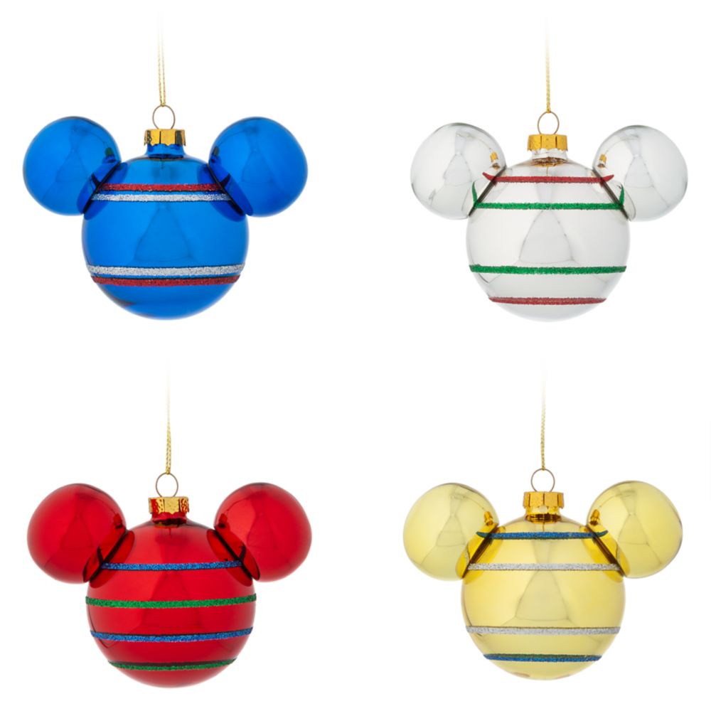 Mickey Mouse Icon Ornament Set