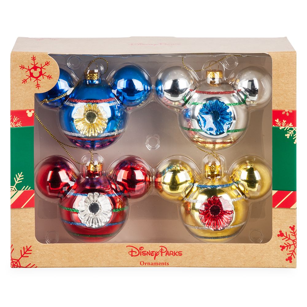 Mickey Mouse Icon Ornament Set