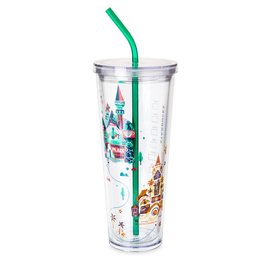 Disneyland Tumbler with Straw by Starbucks – Large