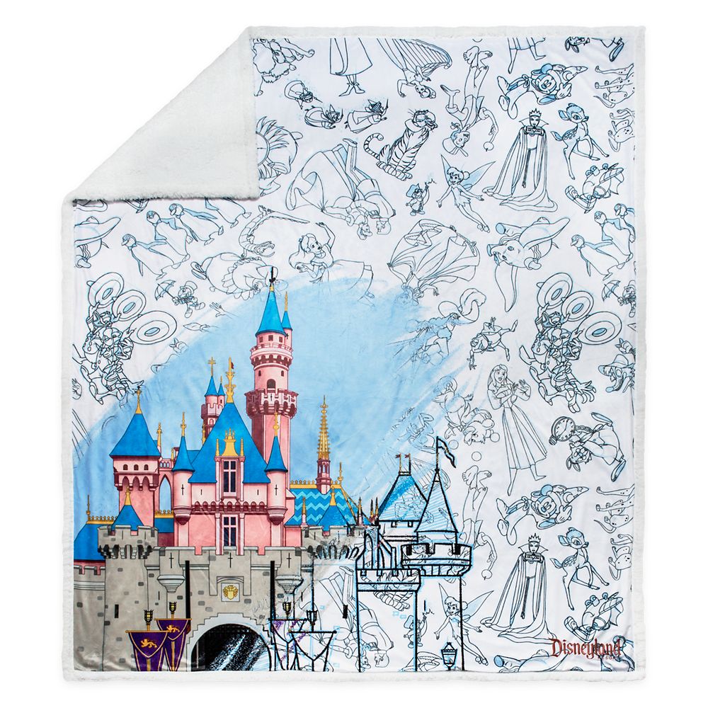 Disney Ink & Paint Throw – Disneyland