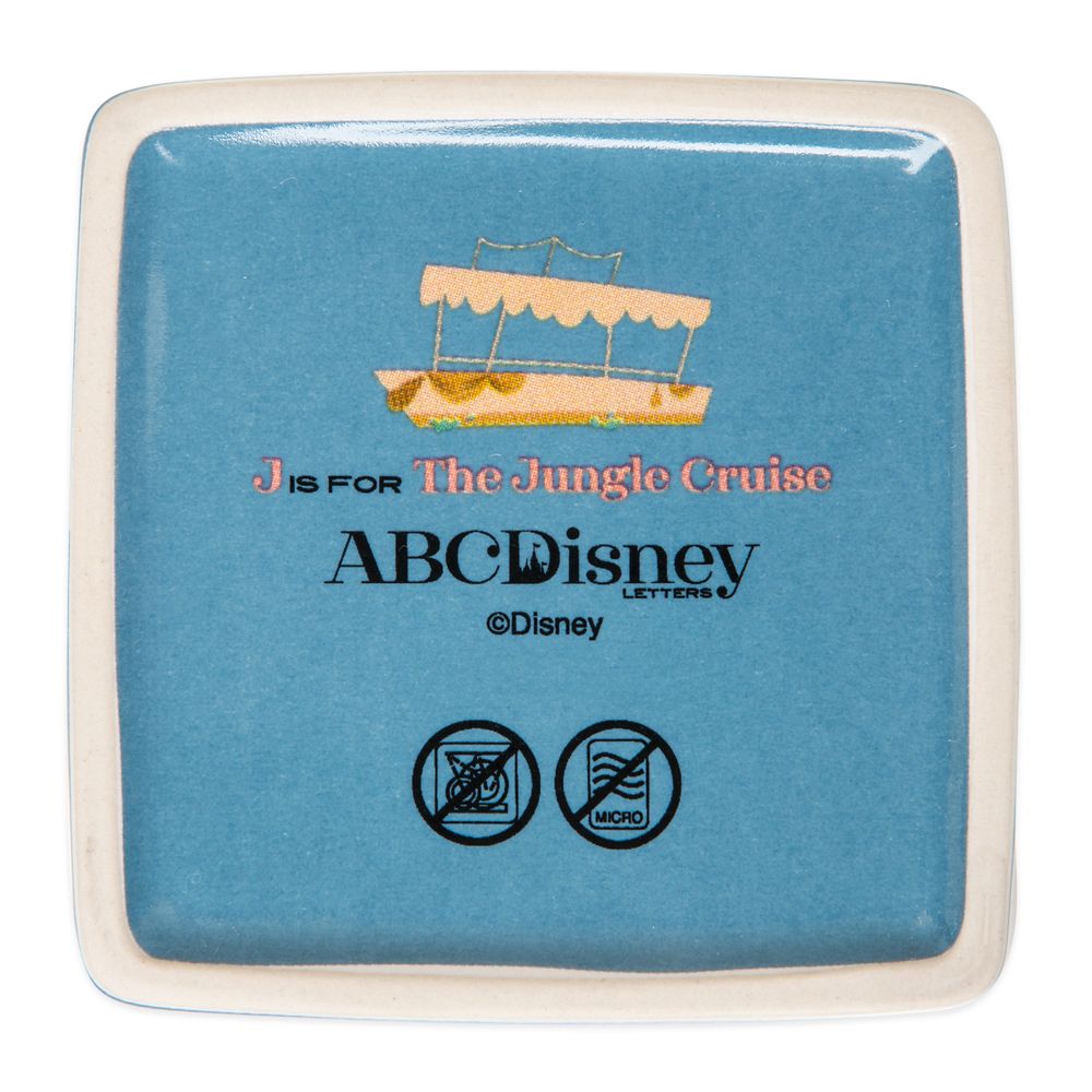 Disney Parks ABC Trinket Box – J