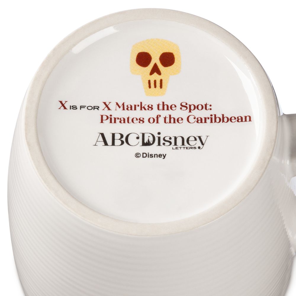 Disney Parks ABC Mug – X