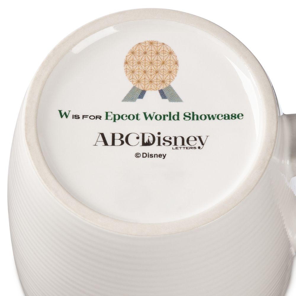 Disney Parks ABC Mug – W – Walt Disney World