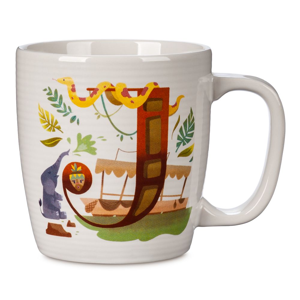 Disney Parks ABC Mug – J