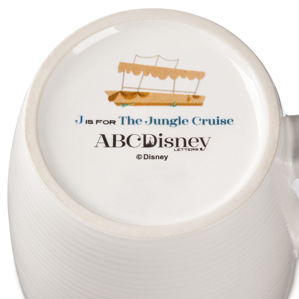 Disney Parks ABC Mug – J