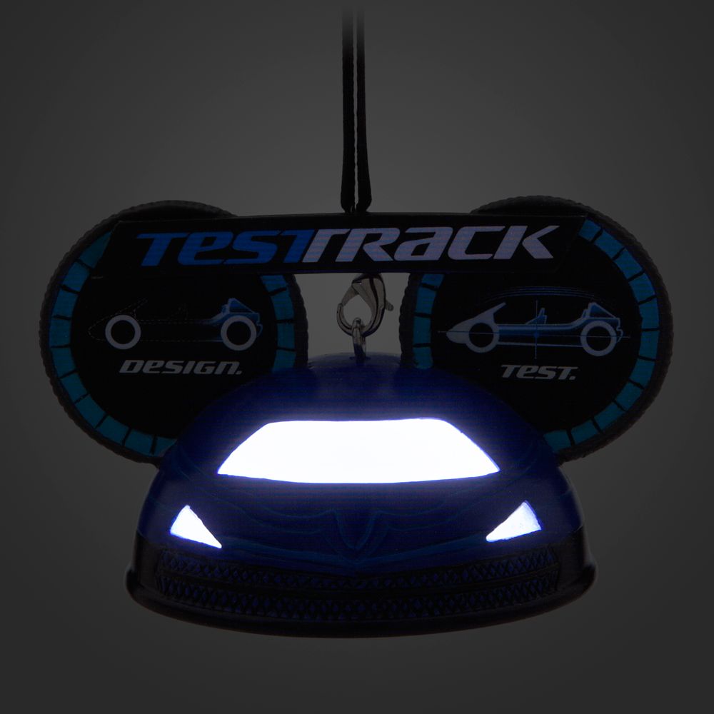 Test Track Light-Up Ear Hat Ornament – Epcot