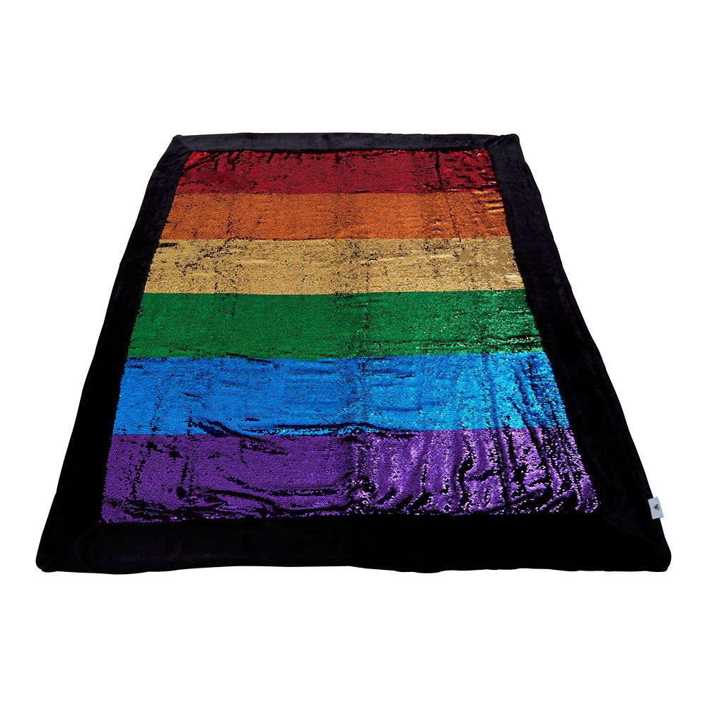 Rainbow Disney Collection Reversible Sequin Fleece Throw – 2020