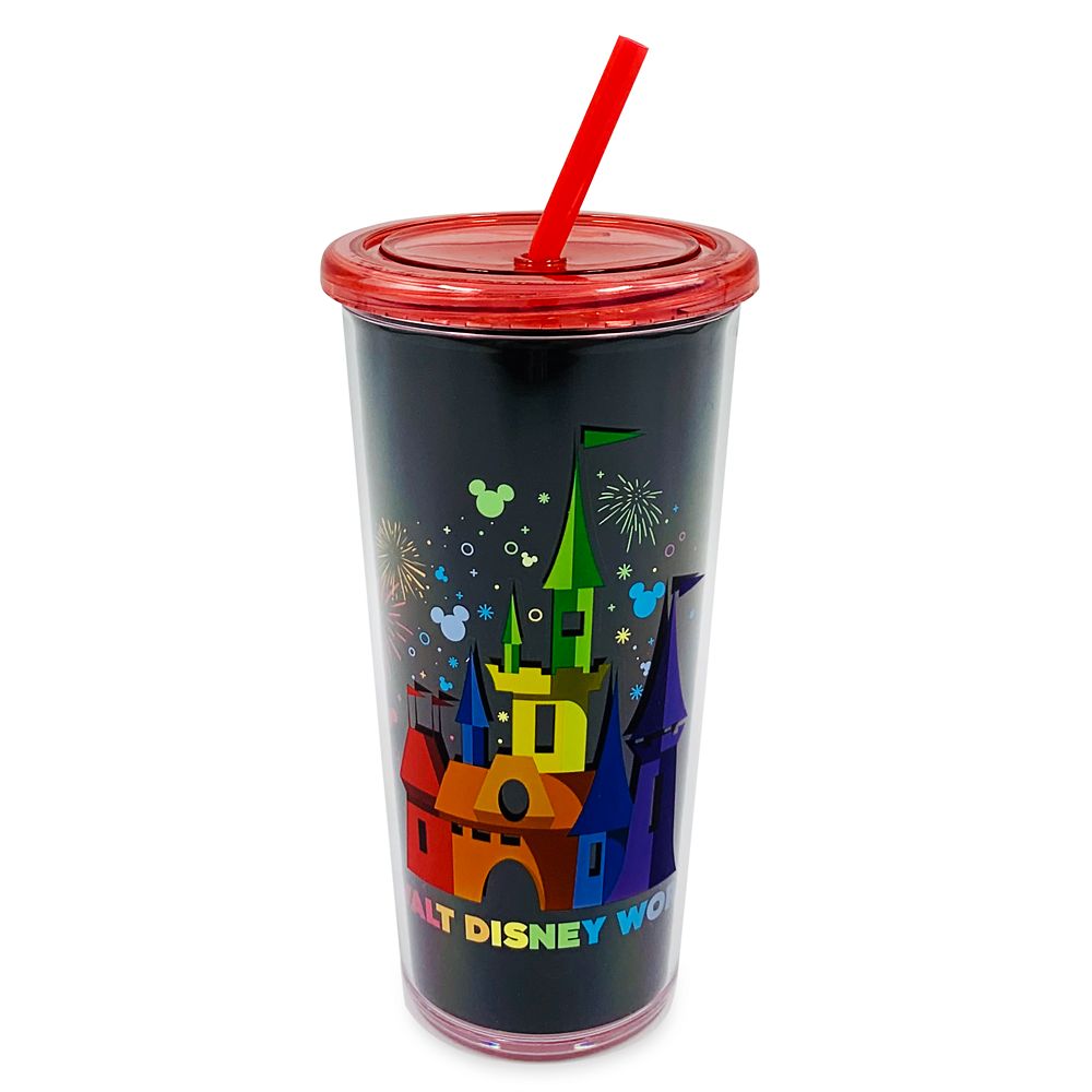 Rainbow Disney Collection Walt Disney World Tumbler with Straw – 2020