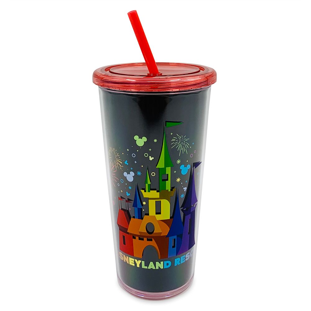 Rainbow Disney Collection Disneyland Tumbler with Straw – 2020