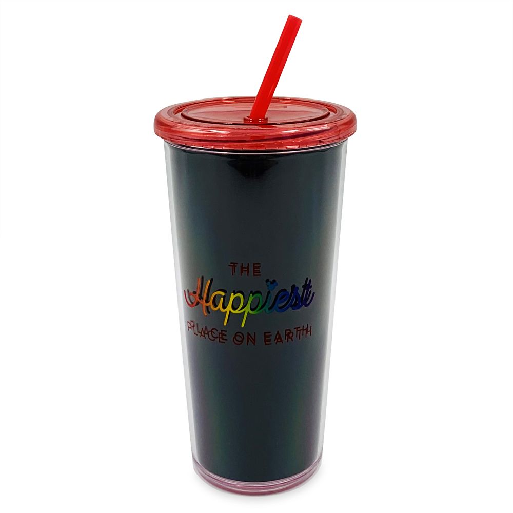 Rainbow Disney Collection Disneyland Tumbler with Straw – 2020