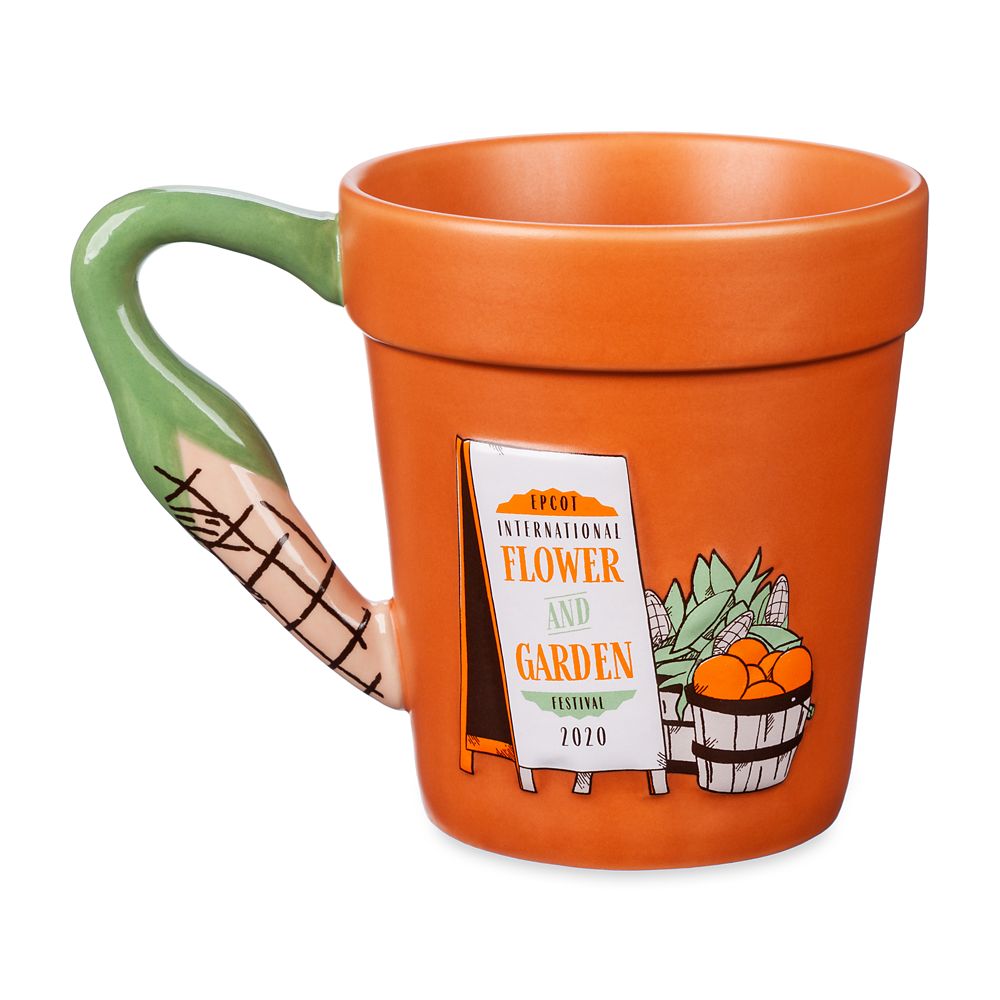 Mickey Mouse Farmer's Market Flower Pot Mug – Epcot International Flower and Garden Festival 2020