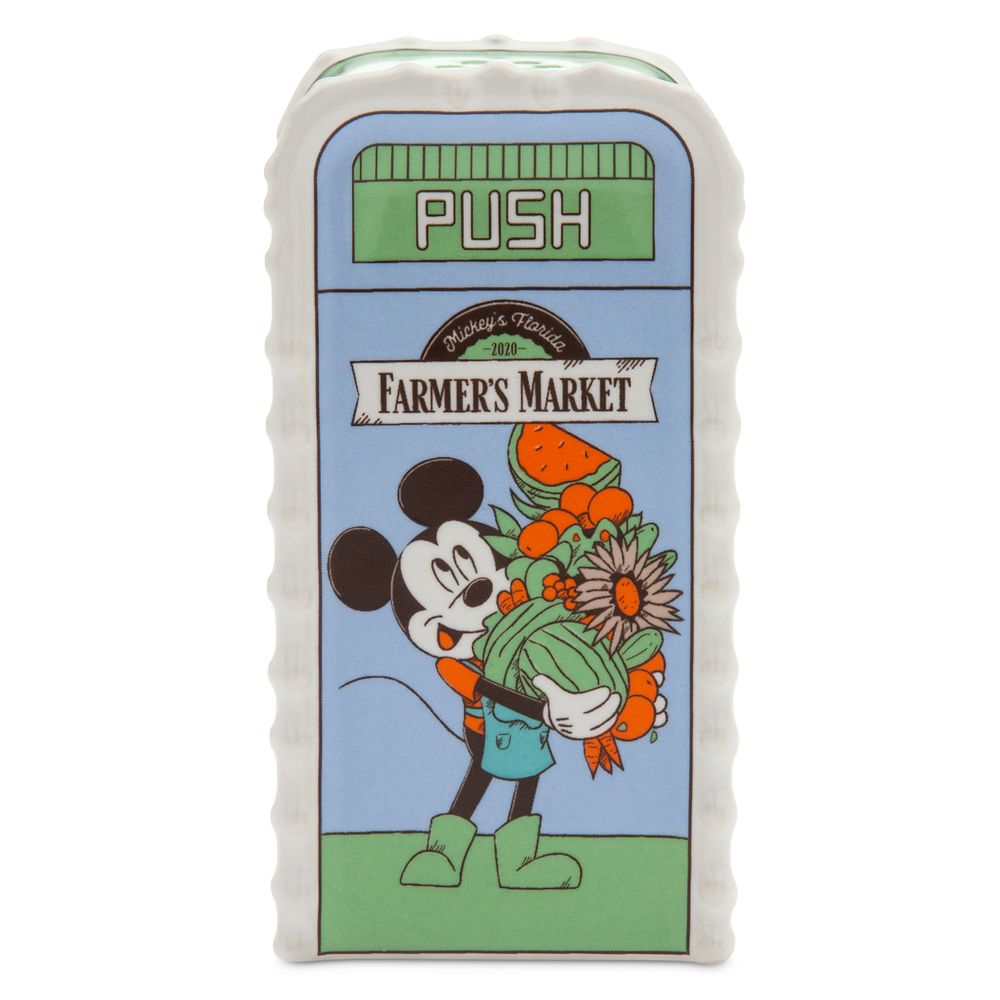 Mickey Mouse Trash Can Salt or Pepper Shaker – Epcot International Flower and Garden Festival 2020