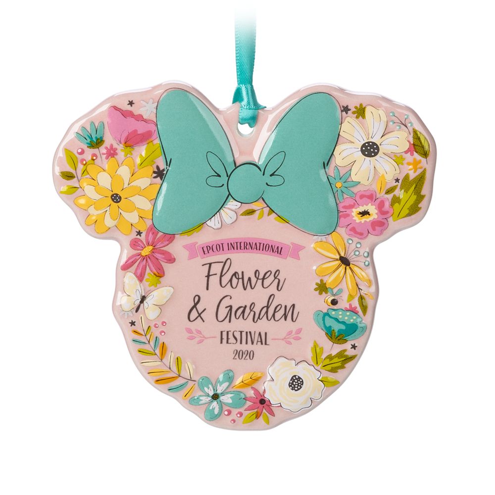 Minnie Mouse Icon Ornament Epcot International Flower and Garden Festival 2020 Official shopDisney