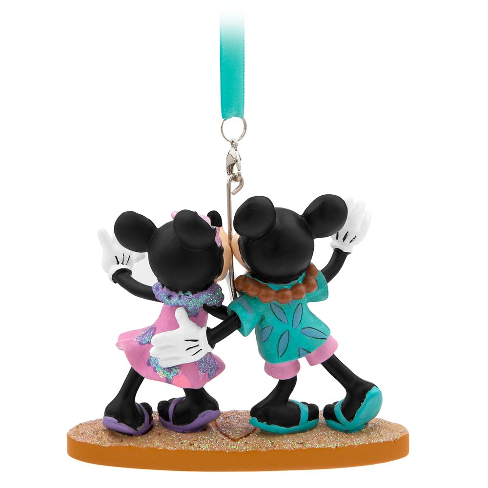 Mickey and Minnie Mouse Figural Ornament – Aulani, A Disney Resort & Spa