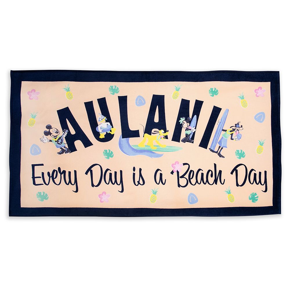 Mickey Mouse and Friends Beach Towel – Aulani, A Disney Resort & Spa