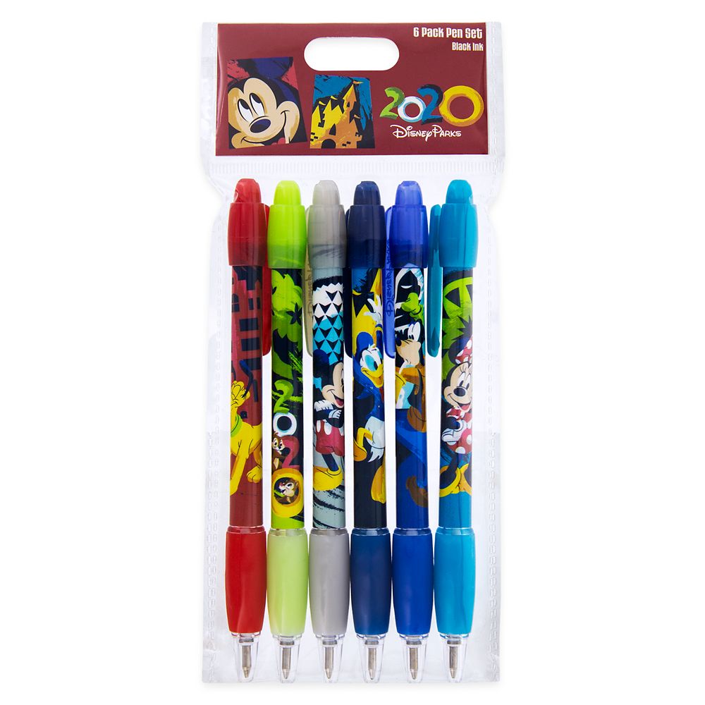 Mickey Mouse and Friends Pen Set – Disney Parks 2020