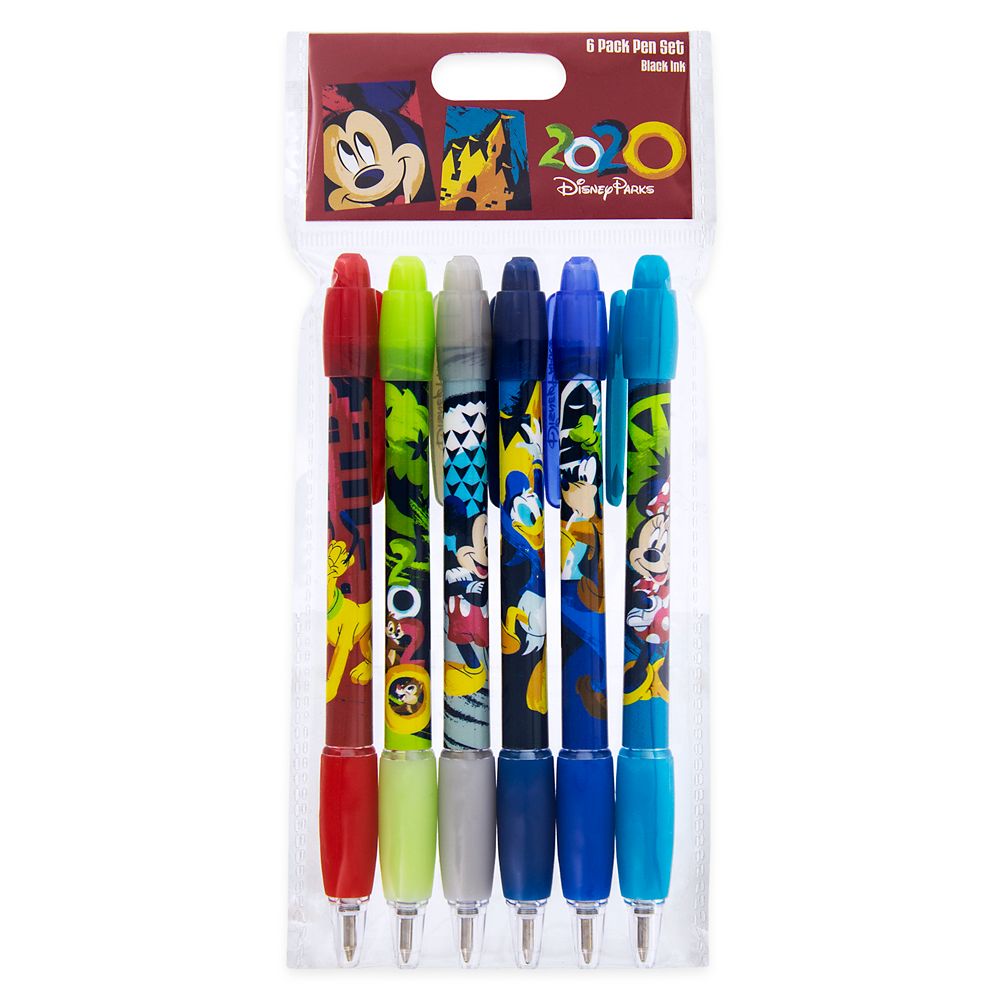 Mickey Mouse and Friends Pen Set &ndash; Disney Parks 2020