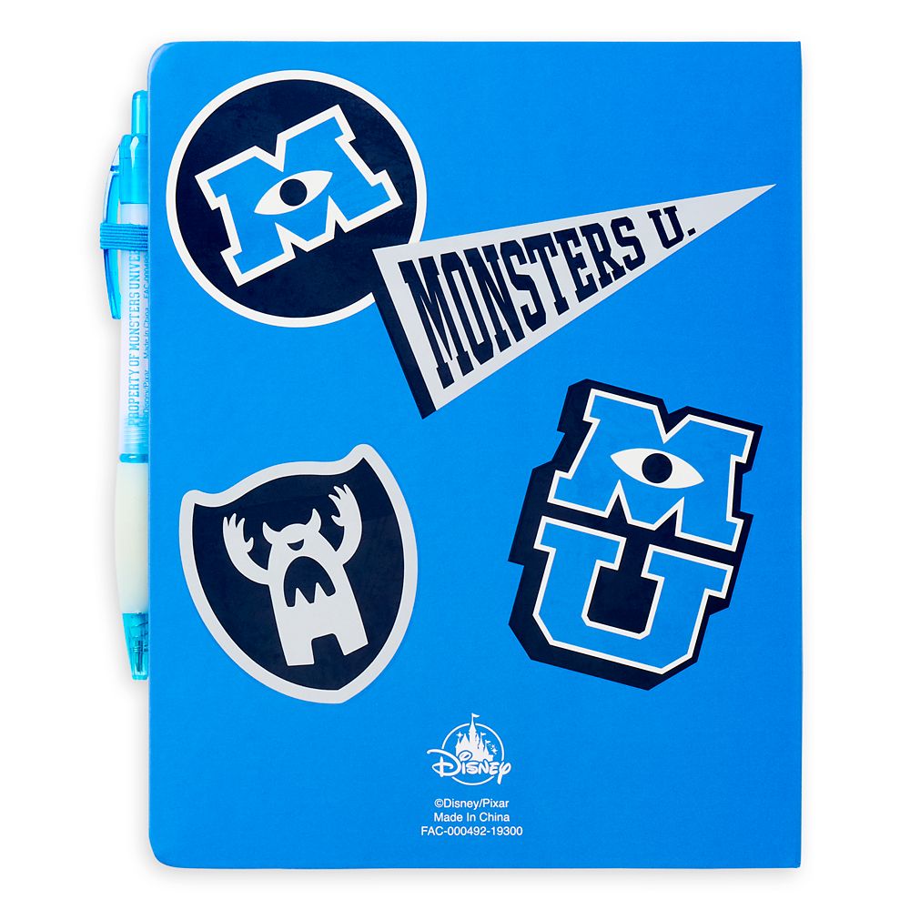 Monsters University Journal with Pen