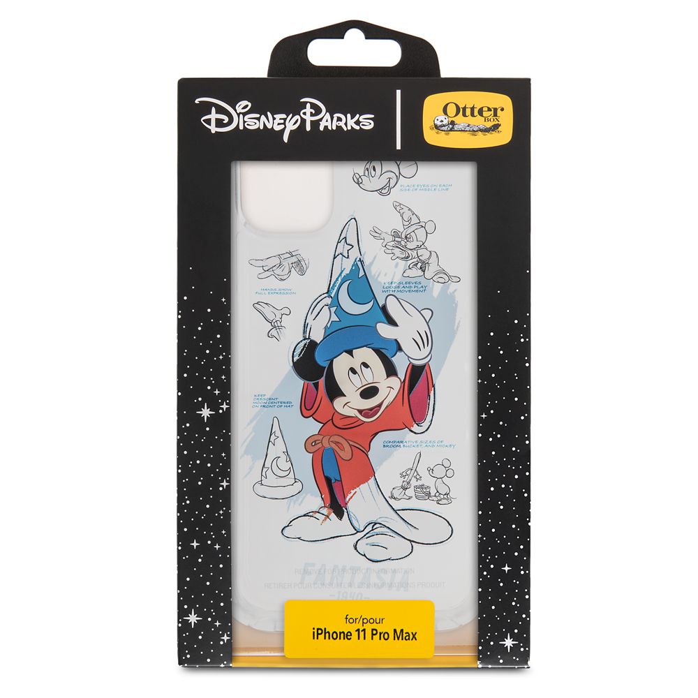 Sorcerer Mickey Mouse iPhone 11 Pro Max Case by OtterBox – Disney Ink & Paint