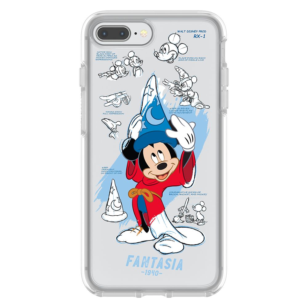 Sorcerer Mickey Mouse iPhone 7 Plus/8 Plus Case by OtterBox –  Disney Ink & Paint